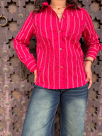 Pink Cotton Shirt
