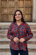 Mehfil Check Cotton Shirt