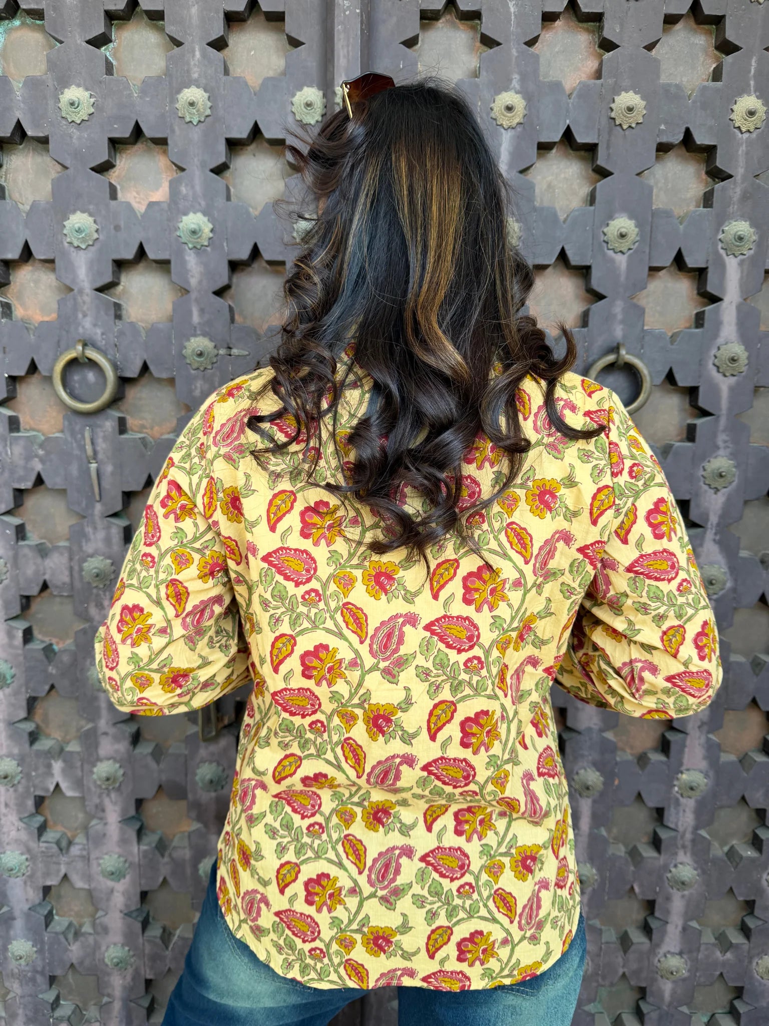 mehfil cotton shirt