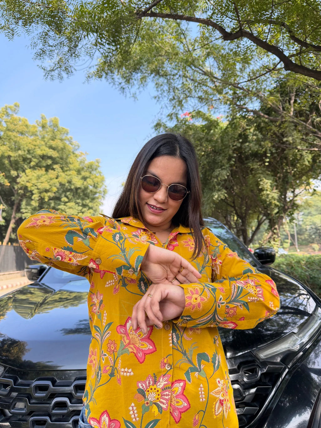 Sunblush Cotton Shirt