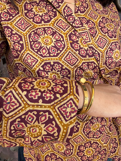 Zariqa anrakha cotton shirt