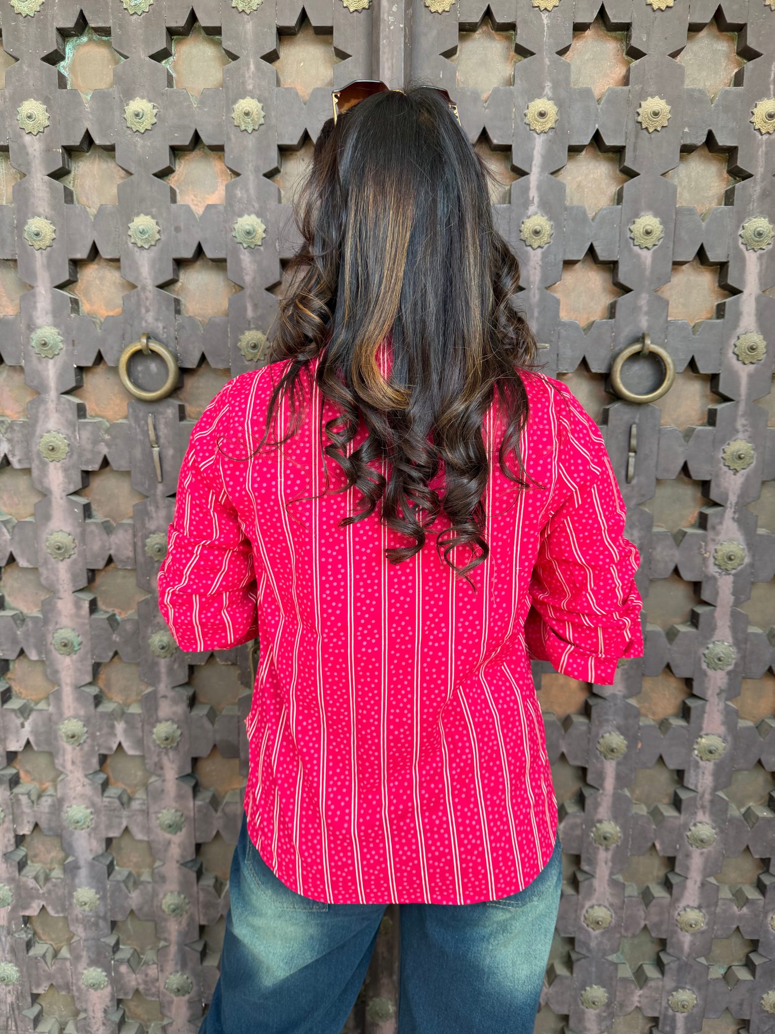 Pink Cotton Shirt