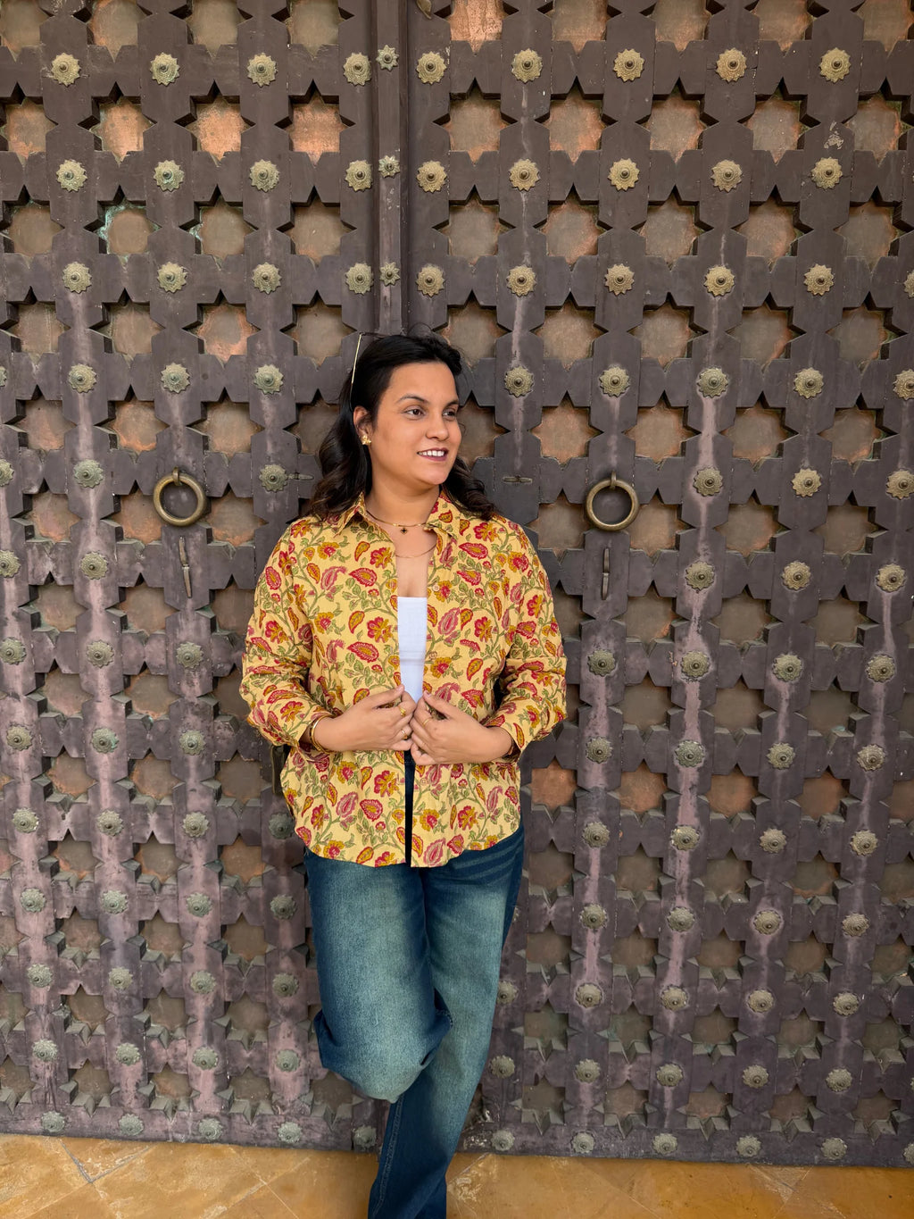 mehfil cotton shirt