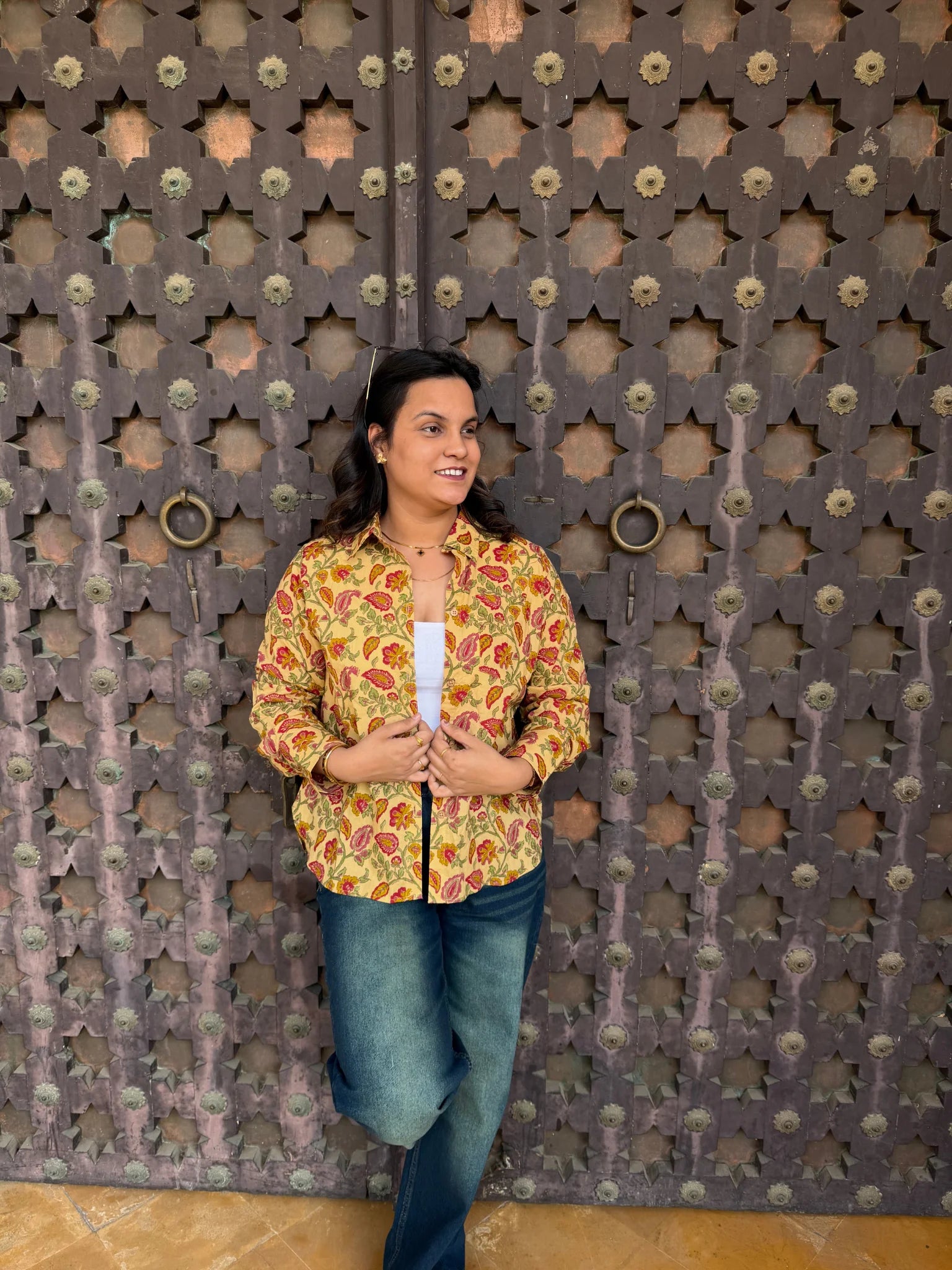 mehfil cotton shirt