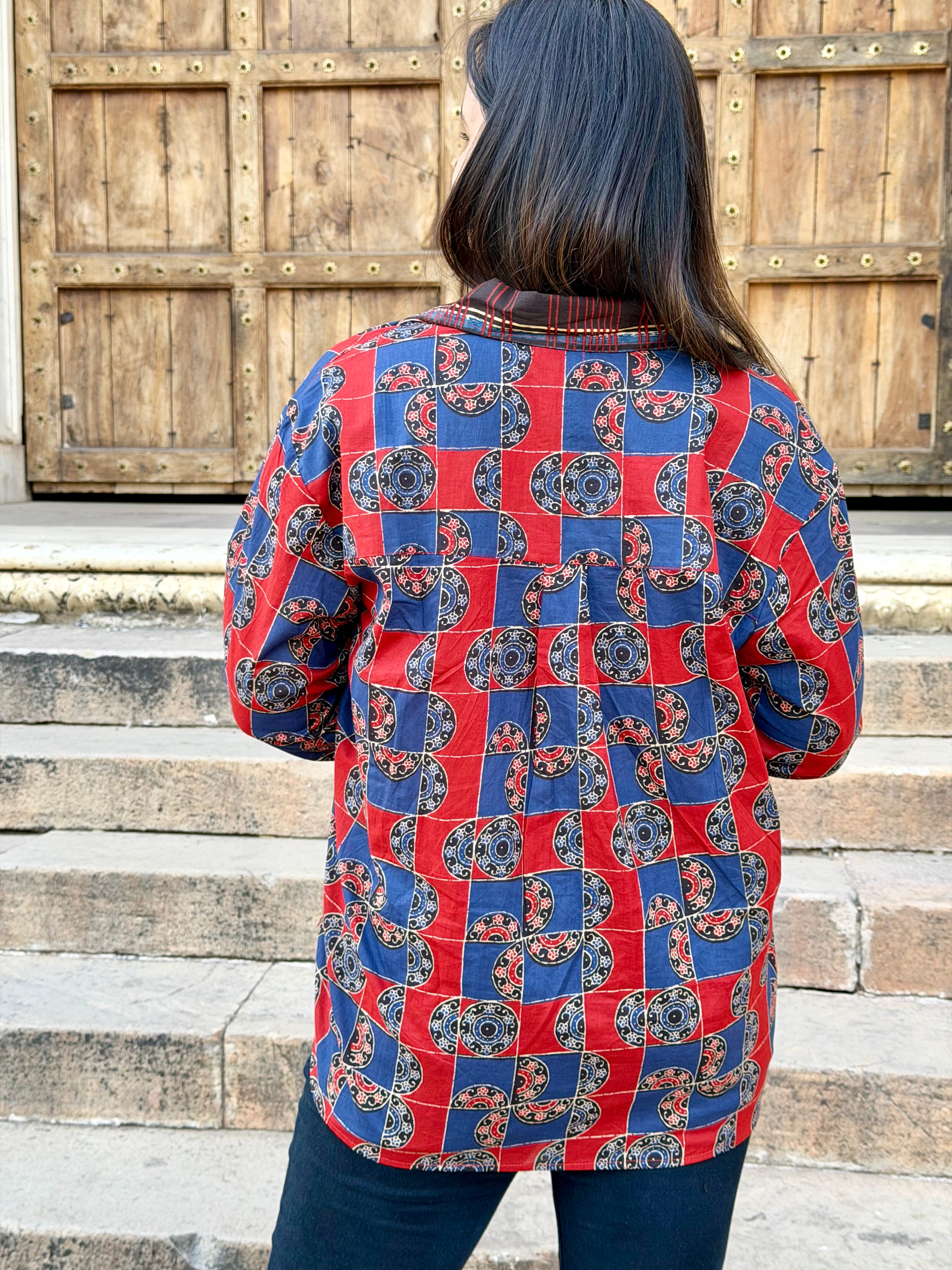 Mehfil Check Cotton Shirt