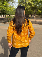 Mustard Grace Cotton Shirt
