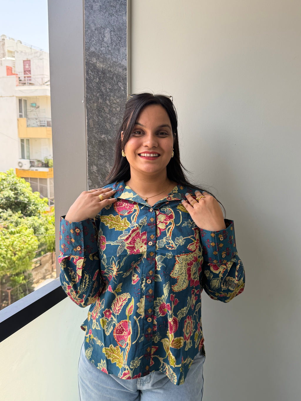 Sahi Libas Cotton Shirt
