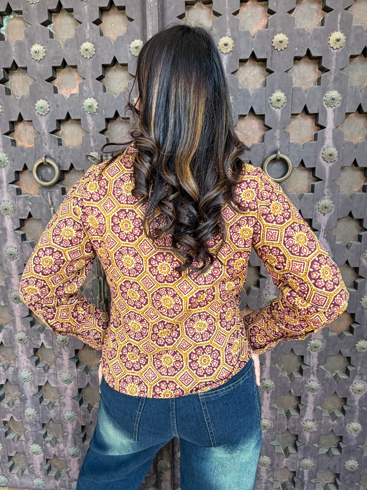 Zariqa anrakha cotton shirt