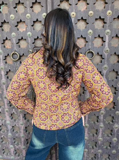 Zariqa anrakha cotton shirt